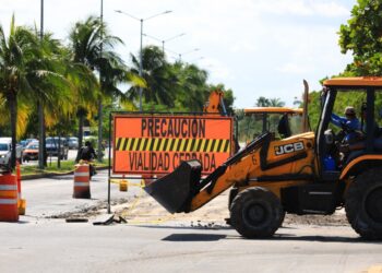Cada vez menos tráfico en Solidaridad con más rehabilitación de vialidades 