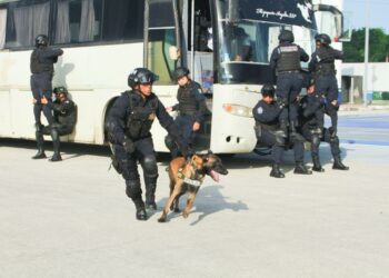 Gobierno de Lili Campos apuesta por la capacitación a elementos policiacos 