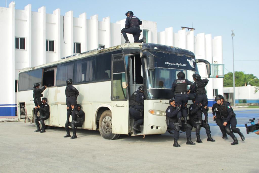Gobierno de Lili Campos apuesta por la capacitación a elementos policiacos