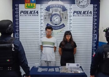 Hasta que la cárcel los separe: capturan a parejita por narcomenudeo