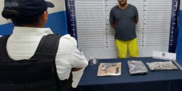 Capturan tapatío en la zona turística de Playa del Carmen con sustancias ilícitas