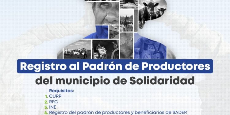 Gobierno convoca a productores y pescadores integrar un padrón municipal 