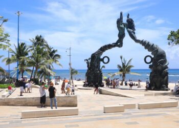 Saldo blanco durante puente vacacional en Solidaridad