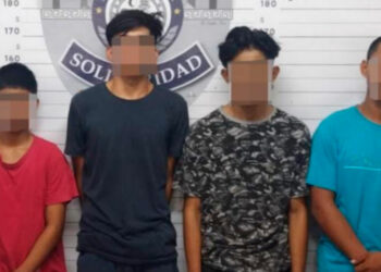 Son unos niños detienen por robo a pandilla de chamaquitos en Playa del Carmen, uno tiene 12 años