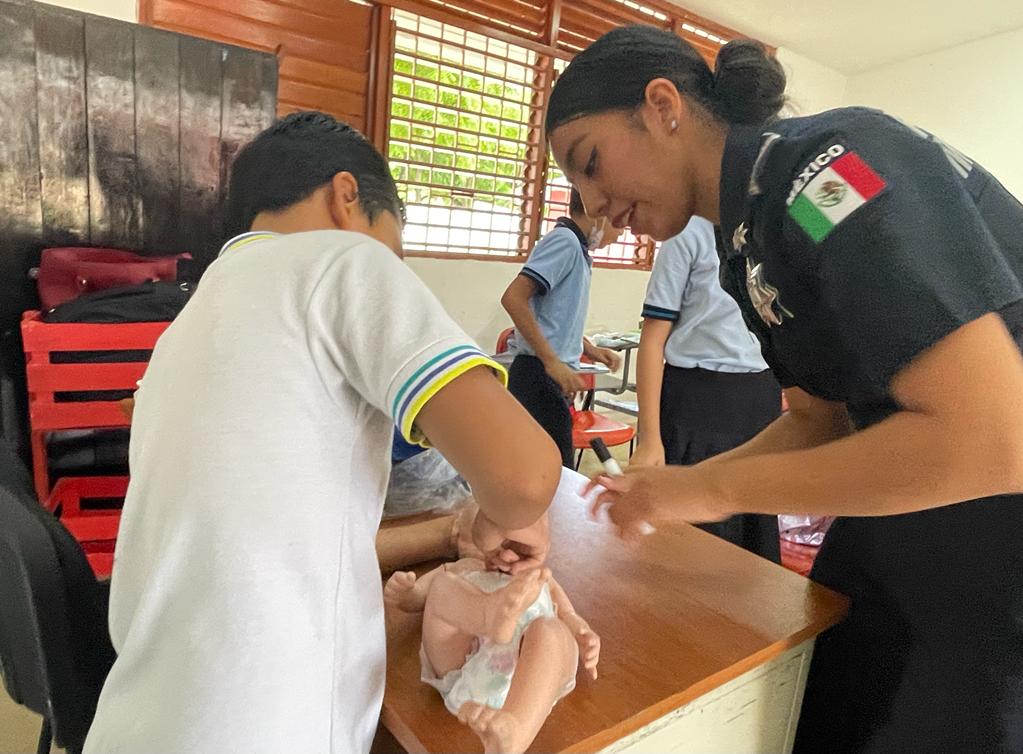 Fortalecen cultura cívica en niñas y niños de Solidaridad