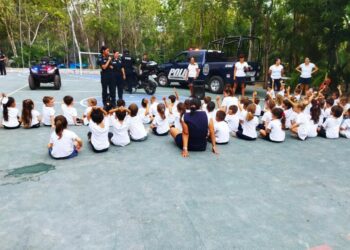 Fortalecen cultura cívica en niñas y niños de Solidaridad  