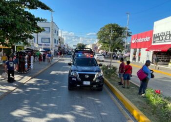 En orden transcurren festejos de navidad en la zona turística