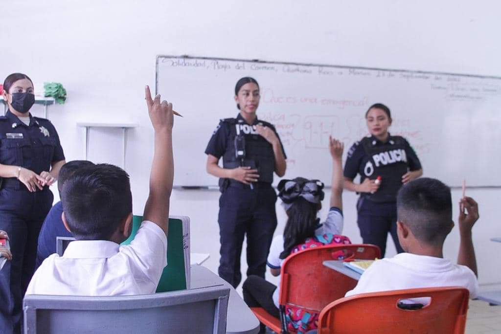 Fortalecen cultura cívica en niñas y niños de Solidaridad