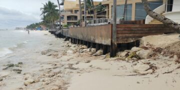 Playas erosionadas se recuperarán hasta enero o febrero de 2023: Zofemat de Solidaridad