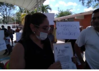 Denuncian robos y vandalismo en el kínder "Solidaridad" de la colonia Ejido de Playa del Carmen