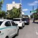 Movilizaciones taxistas provocan afectaciones viales en Playa del Carmen