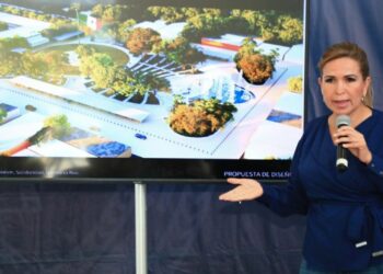 Anuncia Lili Campos remodelación y modernización de Plaza 28 de Julio