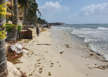 Provoca ‘mar de fondo’ erosión en playas en Solidaridad