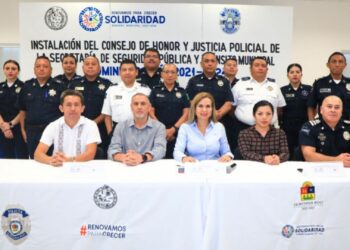 Solidaridad avanza en renovación y dignificación de la policía municipal