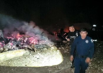 Aplacan incendio aparentemente provocado en Puerto Aventuras