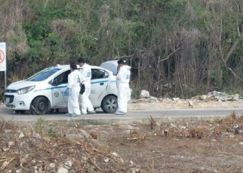 Hallan ejecutado a un presunto taxista cerca del Hotel Nickelodeon, en Playa del Carmen