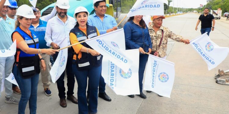 Inician trabajos de repavimentación en importante tramo de la 115