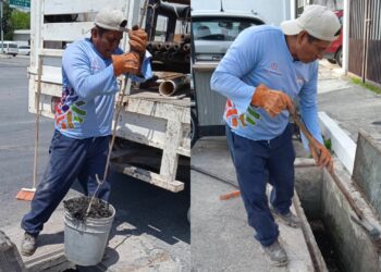 Operativos de limpieza y desazolve a pozos de absorción