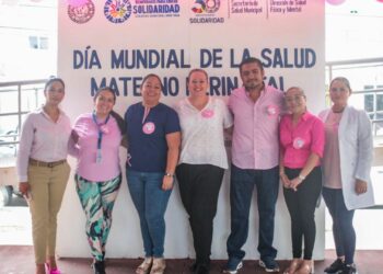 Realizan actividades de concientización de la Salud Materno Perinatal
