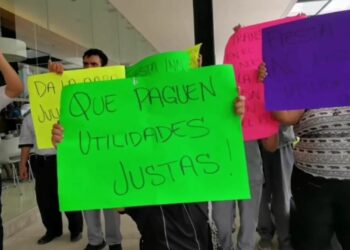 Trabajadores del Fiesta Inn y The Fives Downtown se suman a protestas por pago de utilidades