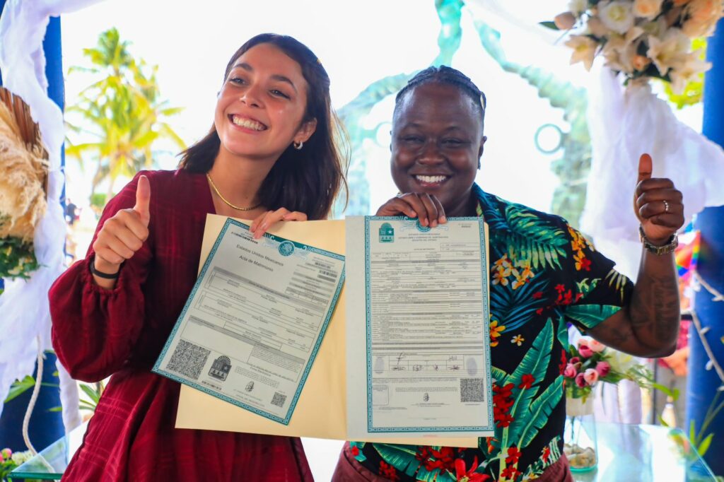 Realizan Boda Colectiva de matrimonios igualitarios 2023