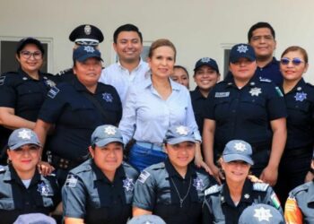 Con la Policía de Proximidad, Lili Campos continúa renovando a Playa del Carmen