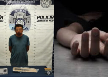 Detienen a feminicida en Playa del Carmen: apuñaló a su víctima hasta la muerte