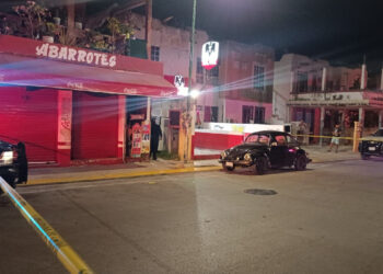 Disparan contra dos negocios en el fraccionamiento de Villas del Sol en Playa del Carmen