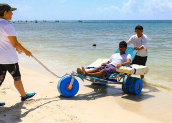 Inauguran nueva playa inclusiva “Pelícanos”