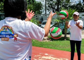 Listo DIF Solidaridad para el curso de verano “Baxal Paal 2023”