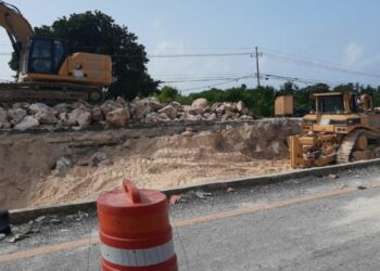 Luego de 3 años, concluye federación la obra del socavón al sur de Playa del Carmen