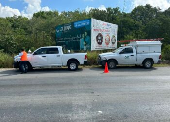 Advierte Protección Civil que apagones y cortes de energía podrían seguir en Playa del Carmen