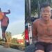 Oficiales de Tránsito evitan que un hombre se lance de puente en Playa del Carmen
