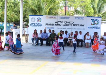 Fortalecen la cultura cívica en niñas y niños