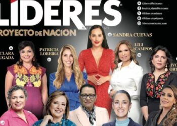 Destaca Lili Campos en portada de Líderes Mexicanos junto a otras importantes políticas