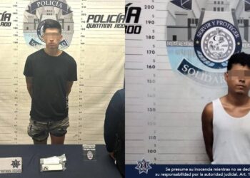 Uno abusó de una mujer y otro golpeó a una embarazada; ambos fueron detenidos en Playa del Carmen