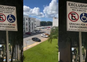 Vecinos de Olivos 2 en Playa del Carmen discriminan a niña con parálisis cerebral: le prohíben usar el estacionamiento exclusivo para personas con discapacidad