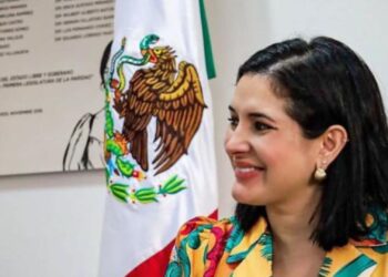 Innova diputada Estefanía Mercado con su informe, transmitido a través de las redes sociales