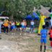Niños y adolescentes se divierten en torneo de fútbol de Aguakan