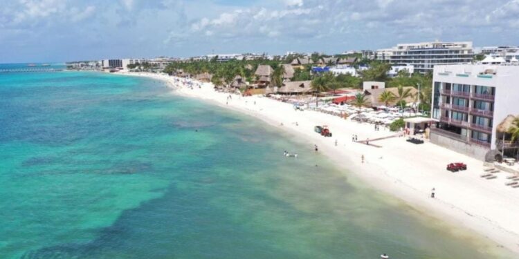 Playa del Carmen sin sargazo; concluye la temporada de arribo del alga 2023