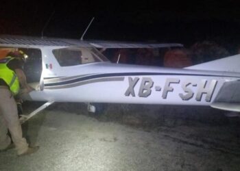 Reportan aterrizaje de emergencia de una avioneta en Calica en Playa del Carmen