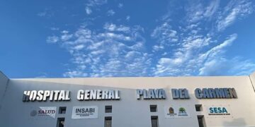 Reportan un caso de Covid-19 en el Hospital General de Playa del Carmen en lo que va de 2024