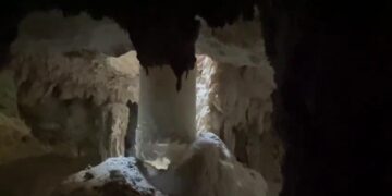 Denuncian ambientalistas que obras del Tren Maya perforaron la cueva Dos Balas