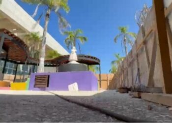 IMSS de Playa del Carmen construye una fuente en honor a Aitana, menor fallecida en elevador