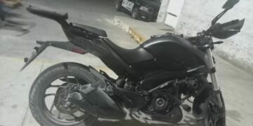 Policía de Solidaridad recupera motocicleta robada; incluyó captura del presunto ladrón