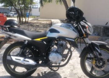 Policía de Solidaridad recupera una moto robada mientras hacía recorridos de vigilancia en Villas del Sol