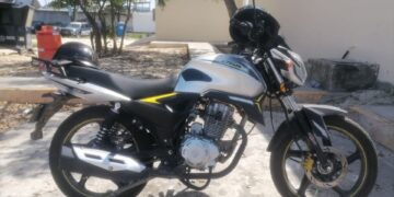 Policía de Solidaridad recupera una moto robada mientras hacía recorridos de vigilancia en Villas del Sol