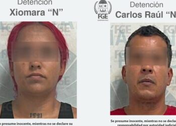 Capturan FGE y Guardia Nacional a dos personas relacionadas con un triple homicidio en Playa del Carmen