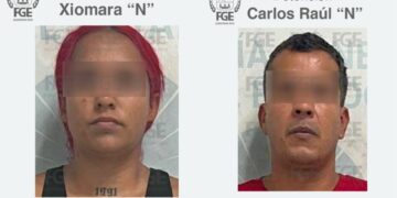 Capturan FGE y Guardia Nacional a dos personas relacionadas con un triple homicidio en Playa del Carmen