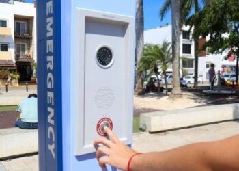 Conoce las ubicaciones de los botones de pánico en Playa del Carmen